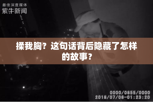 揉我胸？这句话背后隐藏了怎样的故事？