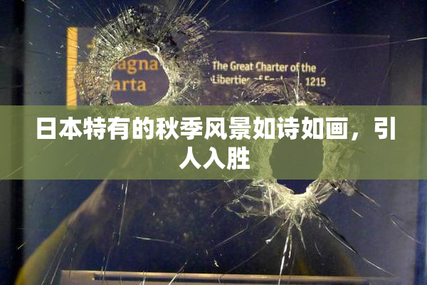 日本特有的秋季风景如诗如画，引人入胜
