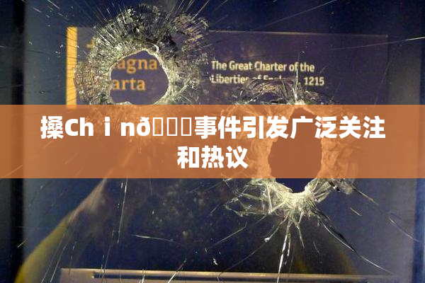 搡Chⅰn🈚事件引发广泛关注和热议