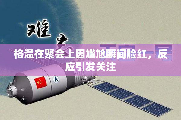 格温在聚会上因尴尬瞬间脸红，反应引发关注