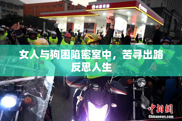 女人与狗困陷密室中，苦寻出路反思人生