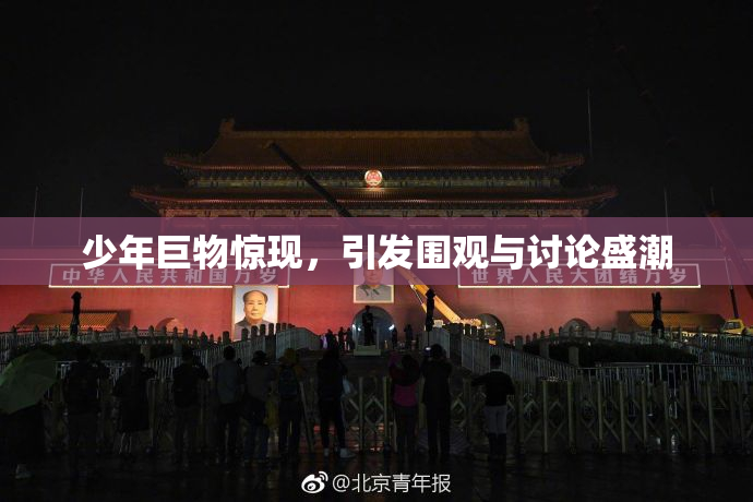 少年巨物惊现，引发围观与讨论盛潮