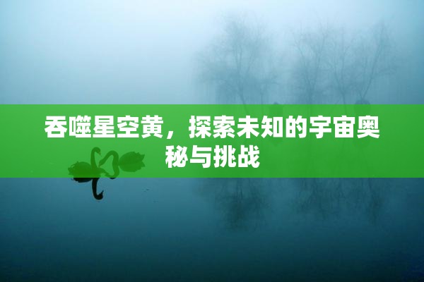 吞噬星空黄，探索未知的宇宙奥秘与挑战