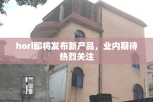 hori即将发布新产品，业内期待热烈关注