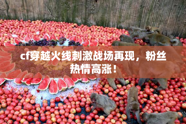 cf穿越火线刺激战场再现，粉丝热情高涨！