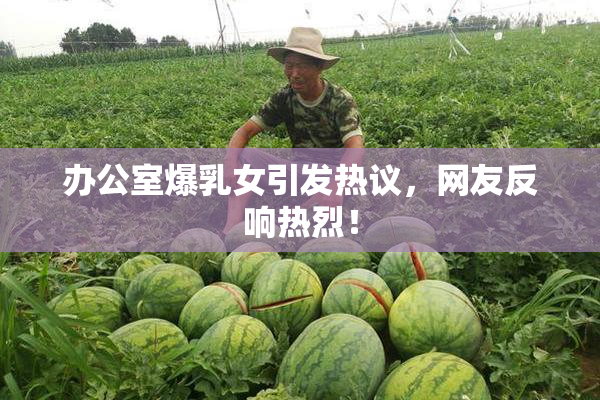 办公室爆乳女引发热议，网友反响热烈！