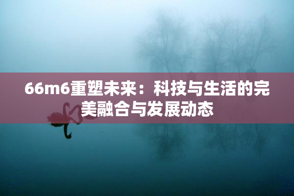 66m6重塑未来：科技与生活的完美融合与发展动态