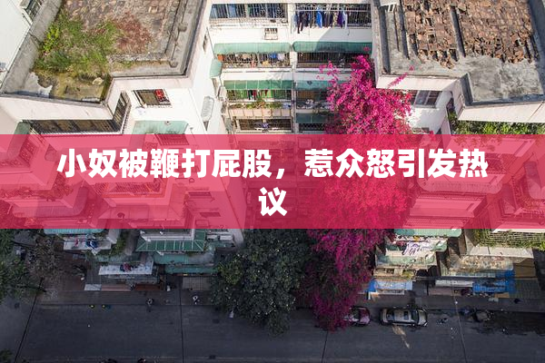 小奴被鞭打屁股，惹众怒引发热议