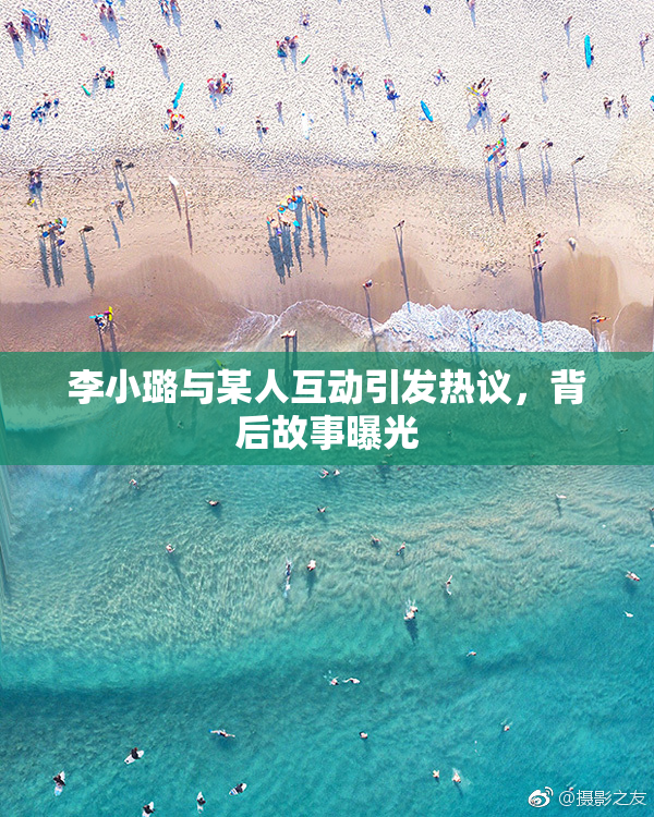 李小璐与某人互动引发热议，背后故事曝光
