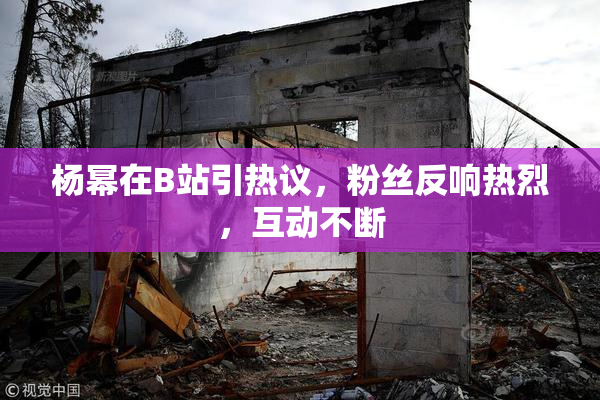 杨幂在B站引热议，粉丝反响热烈，互动不断