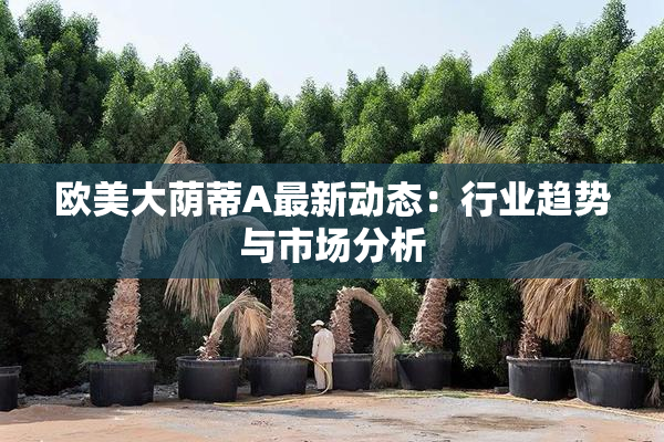 欧美大荫蒂A最新动态：行业趋势与市场分析
