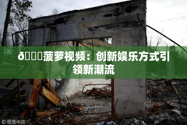 🍍菠萝视频：创新娱乐方式引领新潮流
