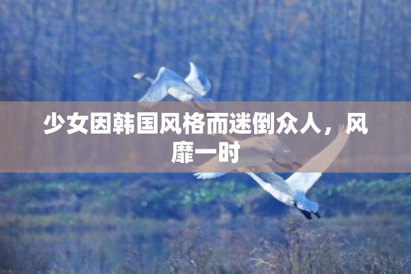 少女因韩国风格而迷倒众人，风靡一时