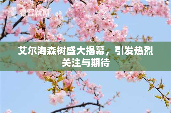 艾尔海森树盛大揭幕，引发热烈关注与期待
