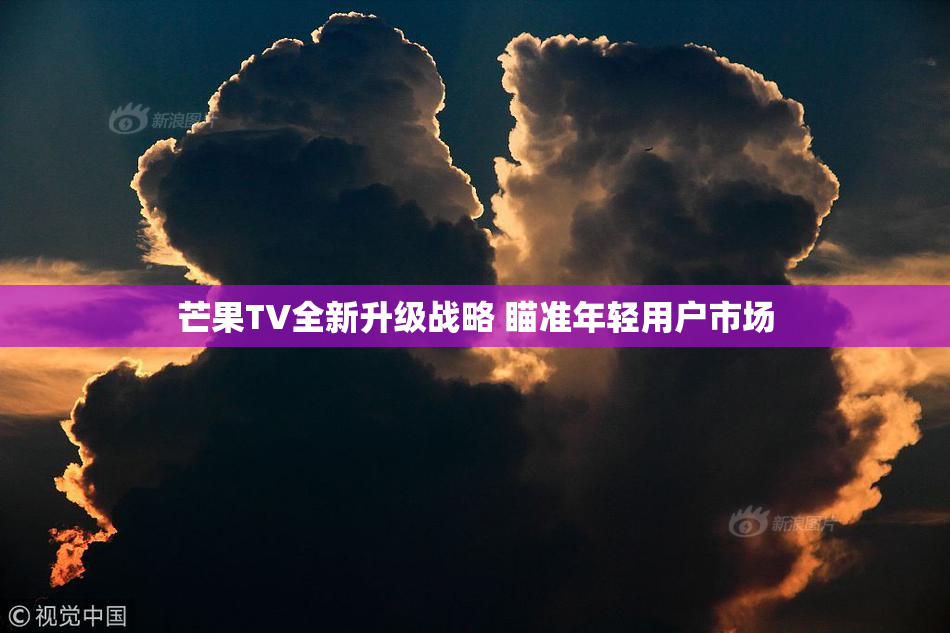 芒果TV全新升级战略 瞄准年轻用户市场