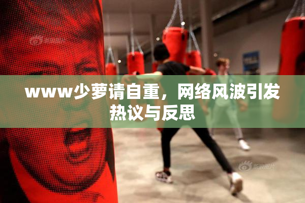 www少萝请自重，网络风波引发热议与反思