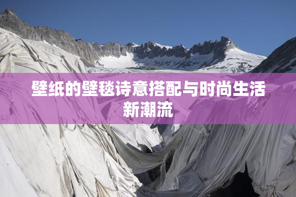 壁纸的壁毯诗意搭配与时尚生活新潮流