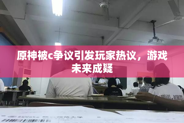 原神被c争议引发玩家热议，游戏未来成疑