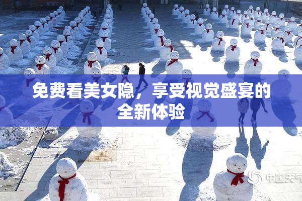 免费看美女隐，享受视觉盛宴的全新体验