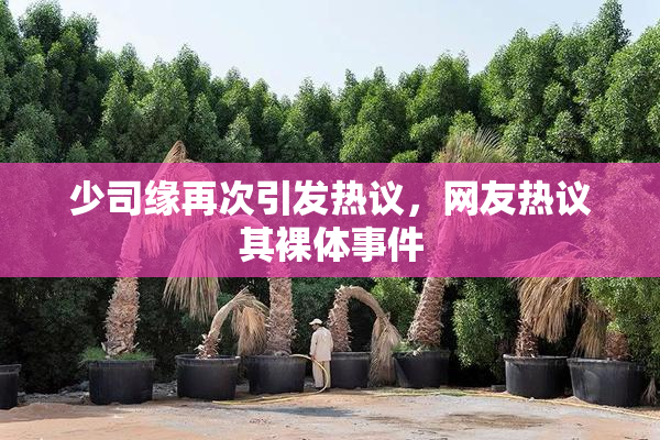 少司缘再次引发热议，网友热议其裸体事件