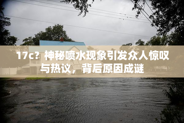 17c？神秘喷水现象引发众人惊叹与热议，背后原因成谜