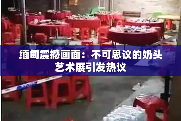 缅甸震撼画面：不可思议的奶头艺术展引发热议