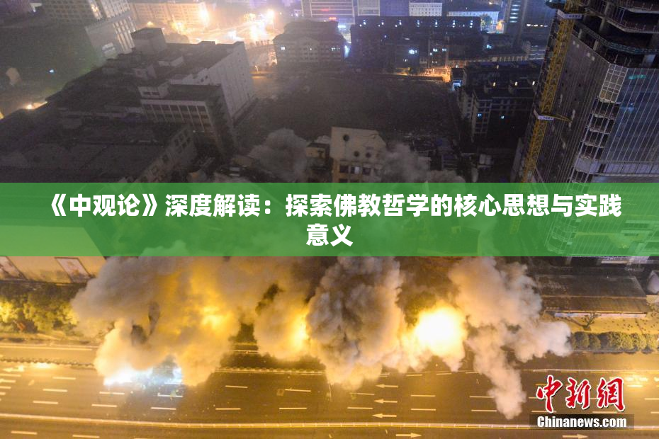 《中观论》深度解读：探索佛教哲学的核心思想与实践意义