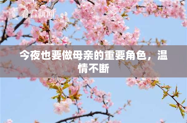 今夜也要做母亲的重要角色，温情不断
