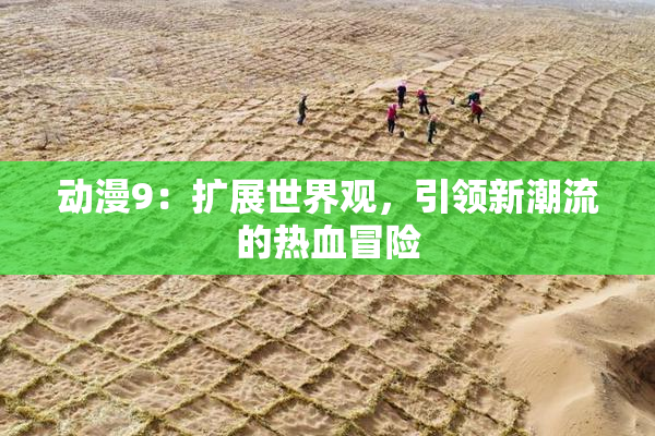 动漫9：扩展世界观，引领新潮流的热血冒险