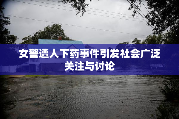 女警遭人下药事件引发社会广泛关注与讨论