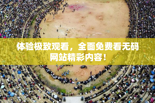 体验极致观看，全面免费看无码网站精彩内容！