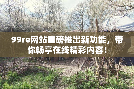 99re网站重磅推出新功能，带你畅享在线精彩内容！