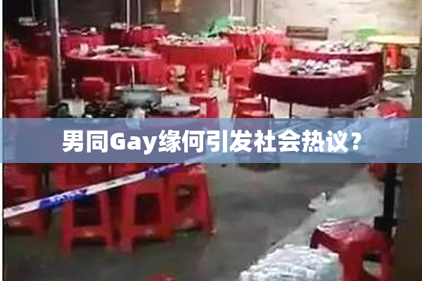 男同Gay缘何引发社会热议？