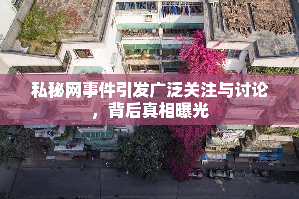 私秘网事件引发广泛关注与讨论，背后真相曝光