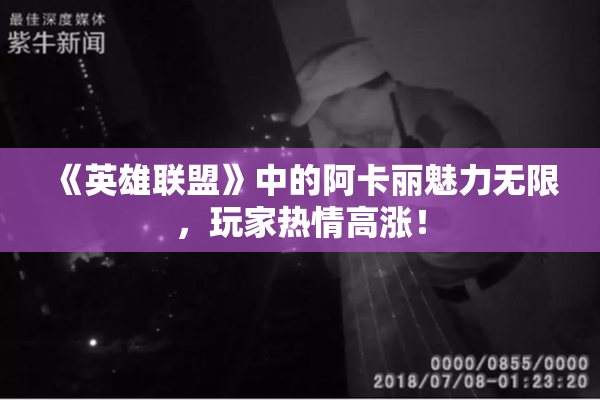 《英雄联盟》中的阿卡丽魅力无限，玩家热情高涨！