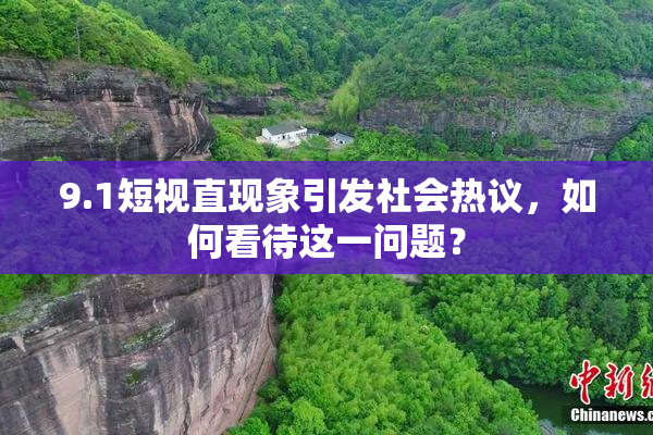 9.1短视直现象引发社会热议，如何看待这一问题？