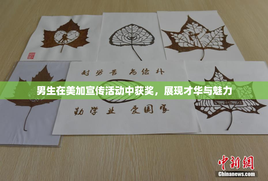 男生在美加宣传活动中获奖，展现才华与魅力