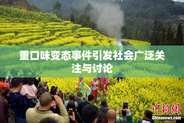 重口味变态事件引发社会广泛关注与讨论