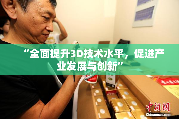 “全面提升3D技术水平，促进产业发展与创新”