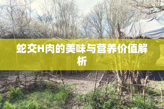 蛇交H肉的美味与营养价值解析