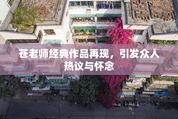 苍老师经典作品再现，引发众人热议与怀念