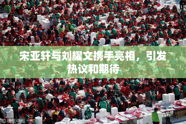 宋亚轩与刘耀文携手亮相，引发热议和期待