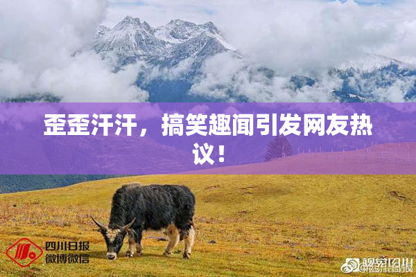 歪歪汗汗，搞笑趣闻引发网友热议！