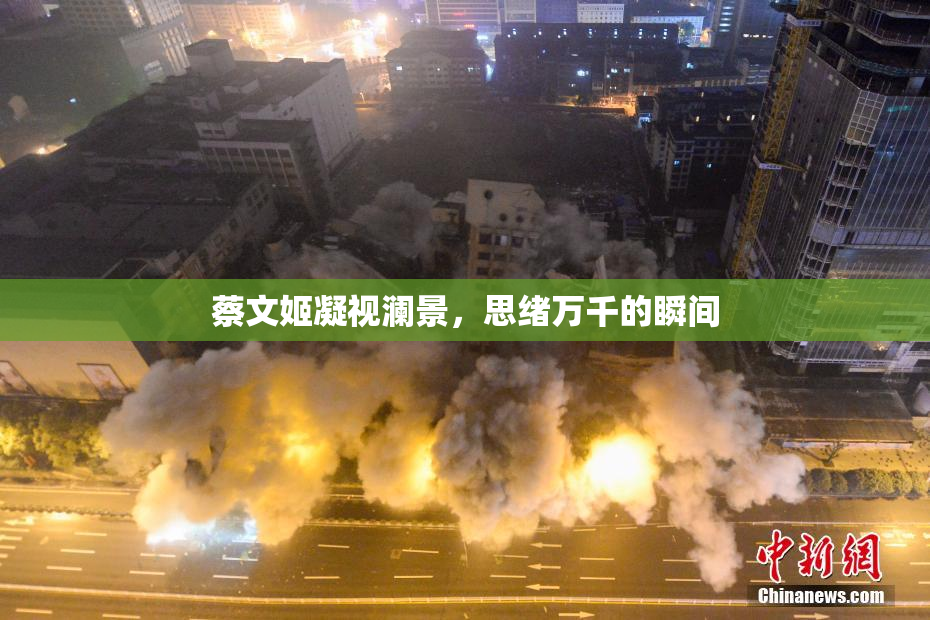 蔡文姬凝视澜景，思绪万千的瞬间