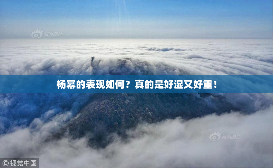 杨幂的表现如何？真的是好湿又好重！