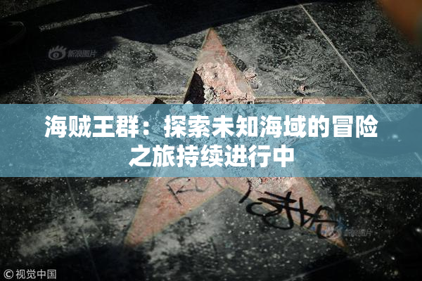 海贼王群：探索未知海域的冒险之旅持续进行中