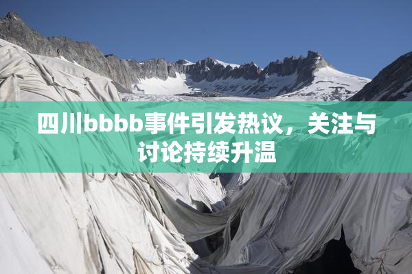 四川bbbb事件引发热议，关注与讨论持续升温