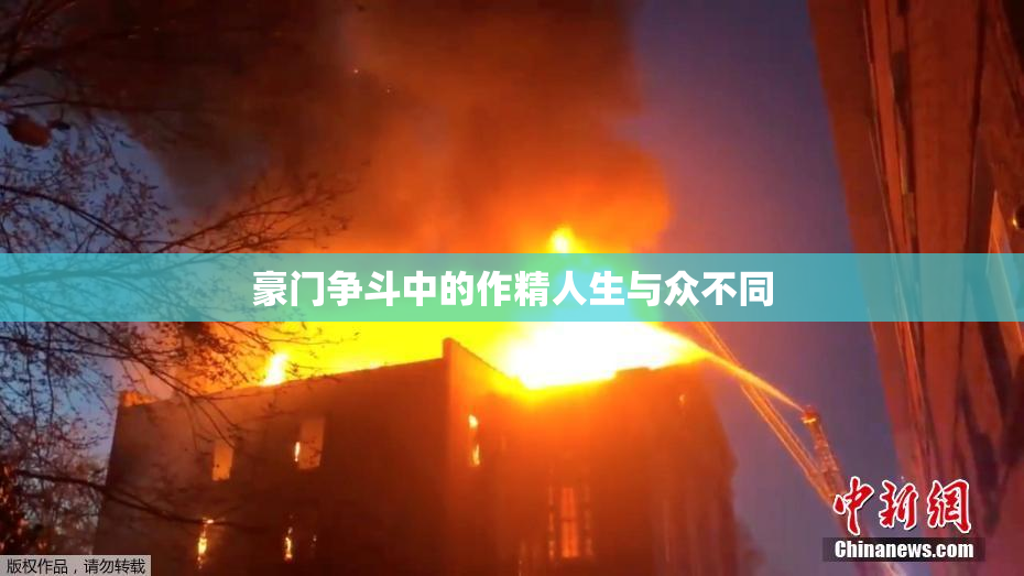 豪门争斗中的作精人生与众不同