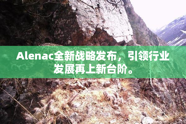 Alenac全新战略发布，引领行业发展再上新台阶。