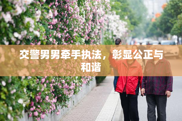 交警男男牵手执法，彰显公正与和谐
